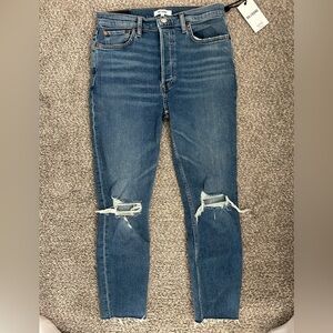 Re/Done Blue Denim Jeans